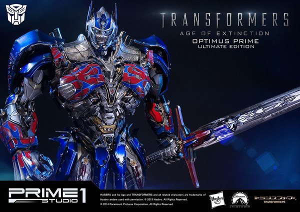2000 MMTFM 08 Optimus Prime Ultimate Edition Transformers Age Extinction Statue From Prime 1 Studio  (6 of 50)